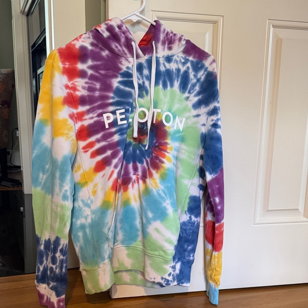 Peloton Multicolor Tie-Dye sweatshirt
